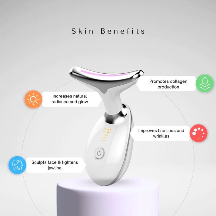 Masajeador facial antiarrugas LumiGlow™ Face Sculptor
